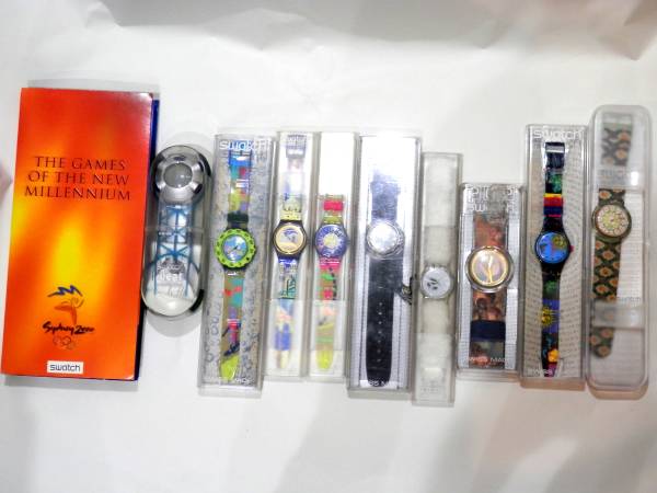 スウォッチ　動作未確認　10本　ジャンク扱いにて　3