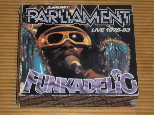Parliament Funkadelic LIVE 1976-93」 4CD パーラメント ファンカ