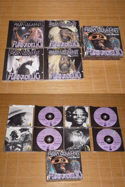Parliament Funkadelic LIVE 1976-93」 4CD パーラメント ファンカ