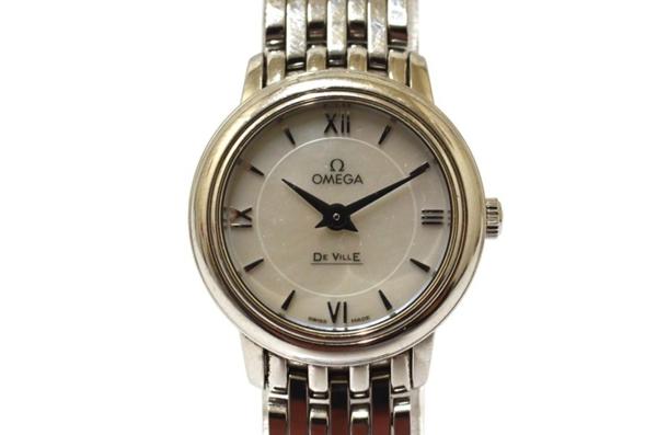 1円～美品☆OMEGA オメガ 4241.02 デビル レディース クォーツ 腕時計