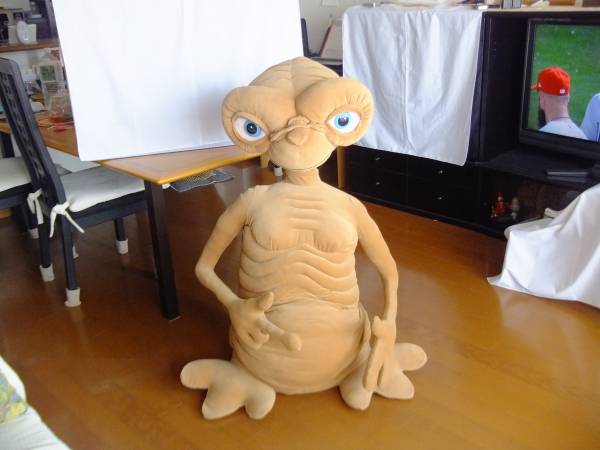 超特大サイズ！ E.T. ぬいぐるみ 巨大 100㎝以上 フィギュア