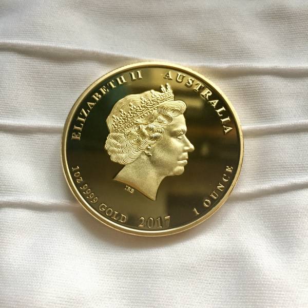 2017 鶏 Year of the Rooster 金貨 AUSTRALIA エリザベスⅡ 1 OUNCE