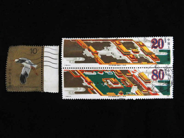 中国切手 西廂記 1983年 - 西廂記（切手2通完+小型シート1通完）