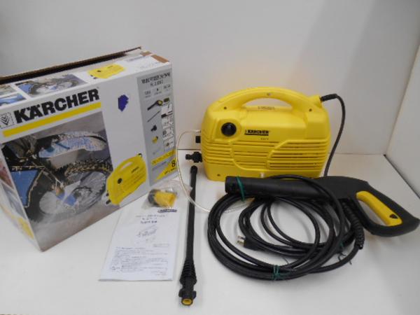 【西条店】【中古】ケルヒャー　家庭用高圧洗浄機 K2.010