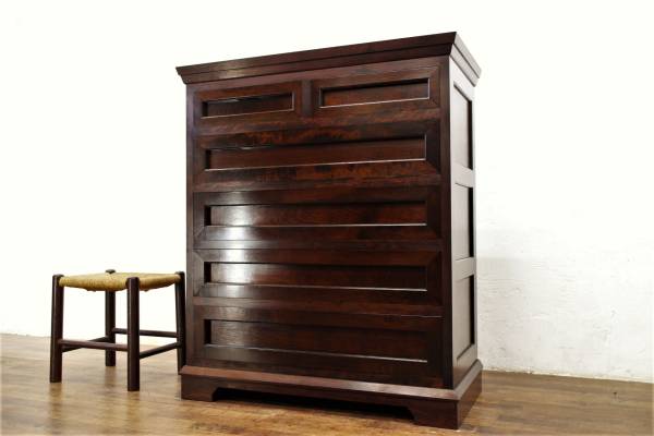 美品 松本民芸家具 503型 整理タンスⅠ チェスト 高山式 和箪笥 引き出し 抽斗 ミズメザクラ無垢