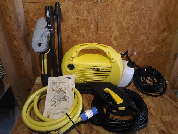 ケルヒャー　高圧洗浄機　JTK２２ plus 中古　動作確認OK！　