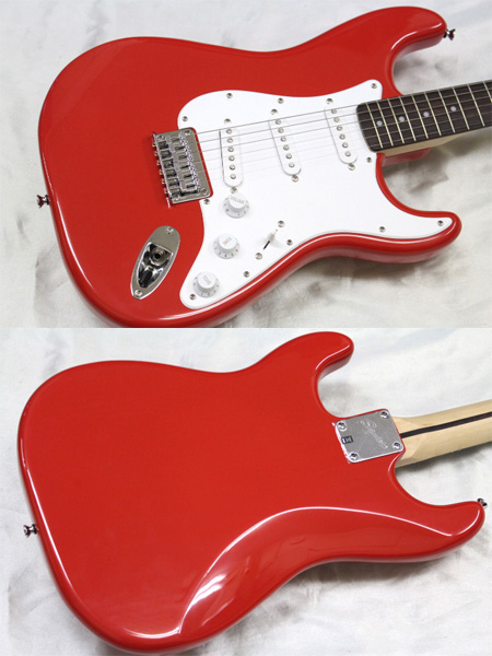 Squier by Fender Bullet Strat ストラト 赤 エレキギター ソフト