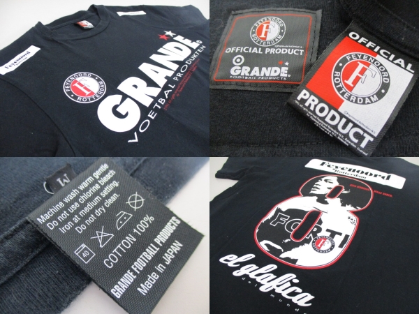 日本製 Grande グランデ フェイエノールト 小野伸二 8 コラボ Tシャツ 黒 Mサイズ クラブチーム 売買されたオークション情報 Yahooの商品情報をアーカイブ公開 オークファン Aucfan Com