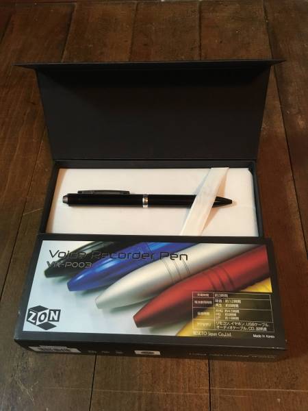 BESETO ZON デジタルボイスレコーダー ペン型 VR-P003 存