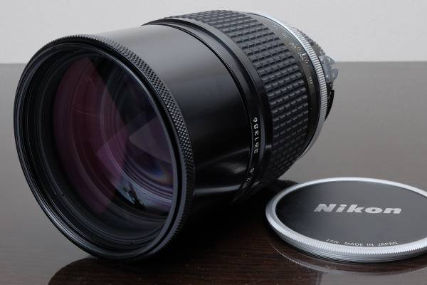ニコン180mmF2.8 + ニコン55mmF3.5　ジャンク