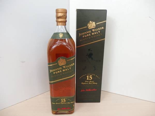 ピュアモルト ジョニーウォーカー 買取実績Johnnie - 15年公式通販