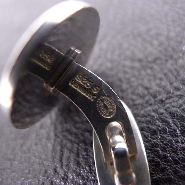 美品*ジョージジェンセン*50*ボート コイン*船 モチーフ*カフス*