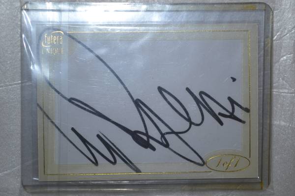 FUTERA　C.レガッツォーニ　カード　サイン？