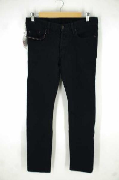 ヒステリックグラマー スタッズ付きデニムパンツ メンズ 32 コットン × ポリウレタン