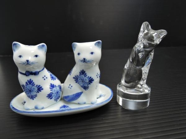 ねこの置物 まとめて 九谷焼 作家物 外国物 【公式通販】