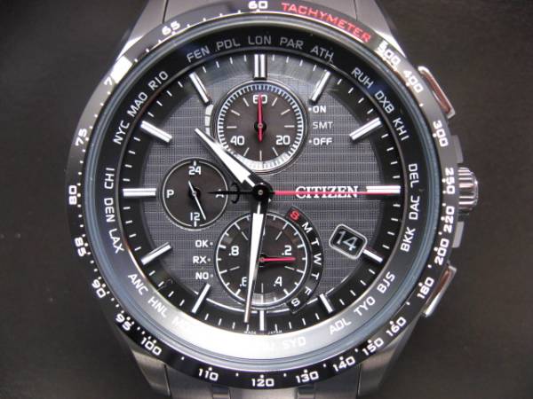 シチズン アテッサ ECO-DRIVE AT 8144-51E 美品 CITIZEN AT8144-51E