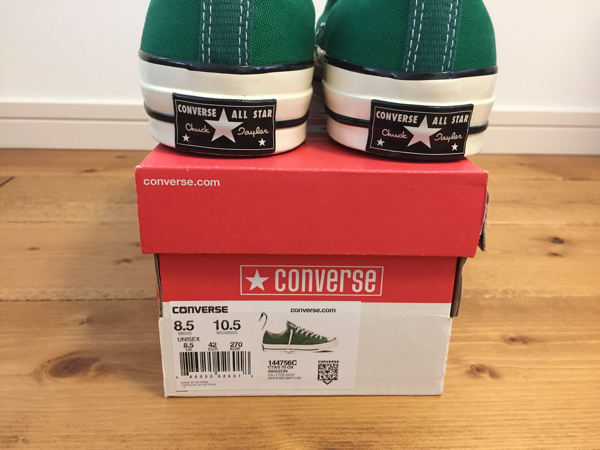 27cm】日本未発売 CONVERSE CT70 OX コンバース アマゾン☆三つ星