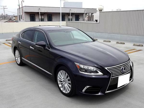 H25y上級グレードLS600ハイブリッドバージョンＬ／純正ＨＤＤ／リアエンターテイメント／記録簿多数／法人ワンオーナー／禁煙車／検30年5_1