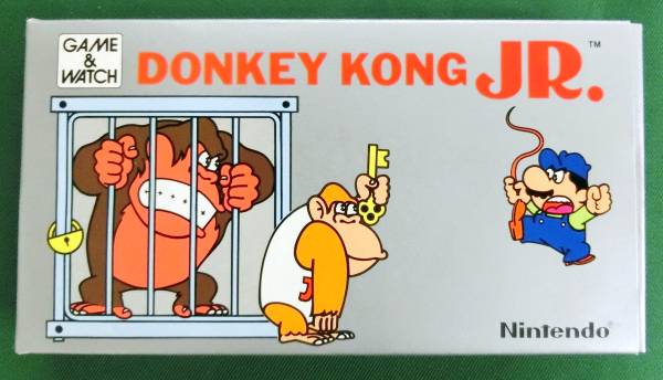 ①絶版！1982年 任天堂 ゲームウォッチ ドンキーコングJr.(ゲーム 