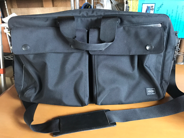 美品 ポーター ANGLE DUFFLE BAG オーバーナイター