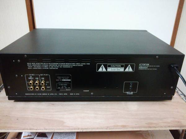 ◆Victor ビクター カセットデッキ ◆TD-V505 ◆取説・リモコン付き