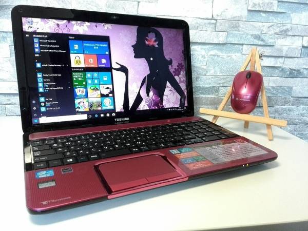 ピンク☆Win10☆東芝 dynabook T552/58GR Core i7-3630QM 快速新品