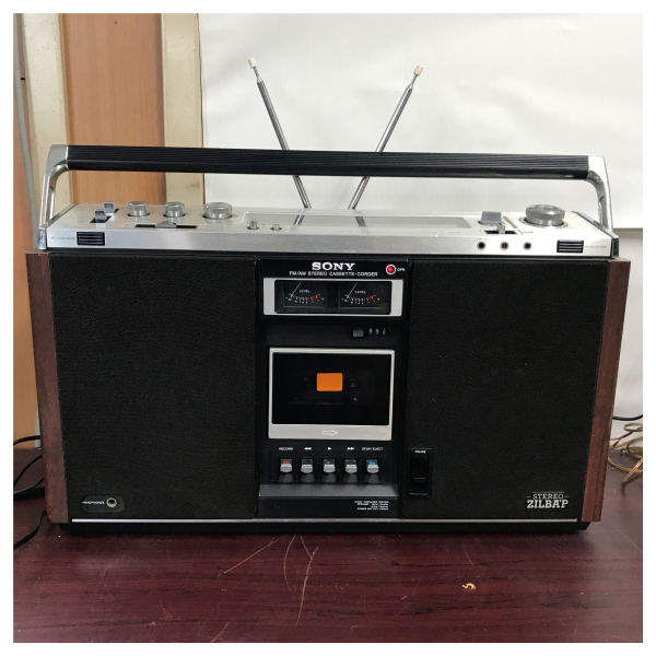 SONY CF-6600 ラジカセ ソニー ステレオカセットレコーダー ジルバップ