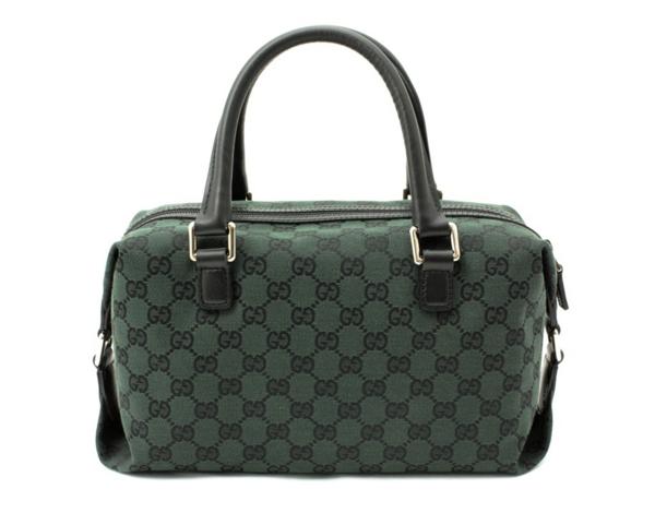 オンラインストアセール GUCCI グッチ ミニボストンバッグ グリーン