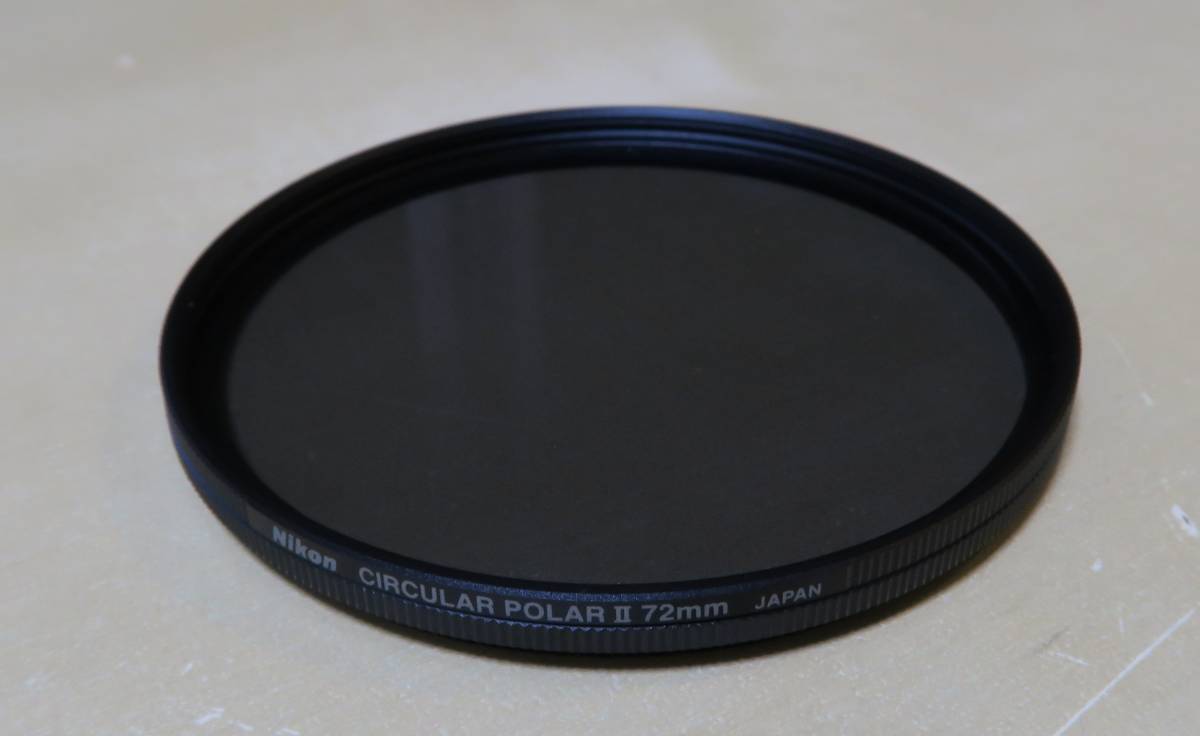 Nikon純正 CIRCULAR POLAR II 円偏光II C-PLフィルタ 72mm