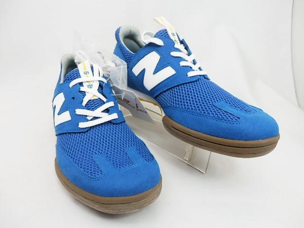 訳あり特価　レデイス◆ニューバランス／SCB BLU /24.5cm　NEW BALANCE　　希少価値のレアモデル　ラスト1足新品破格値で大処分