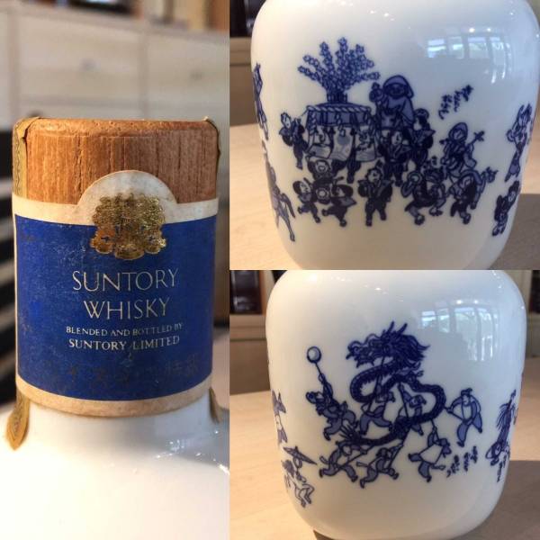 【未開栓】サントリーローヤル「ふくおか'82博記念ボトル」有田焼 73017 SUNTORY（サントリー） オールド ふくおか'82博記念ボトル 760ml
