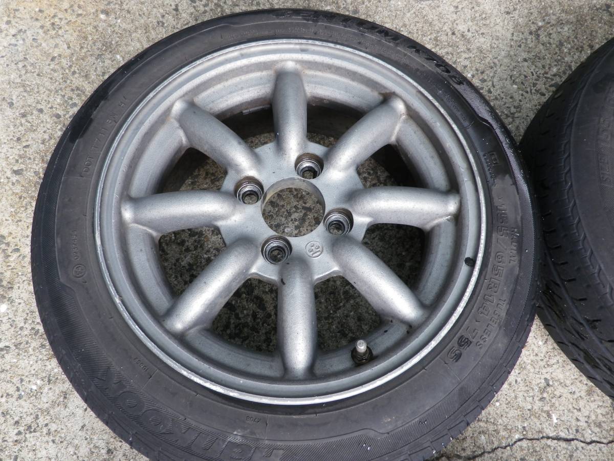 WATANABE ワタナベ 14インチ 6J 100-4H 155/65R14 4本セット 正規品 1