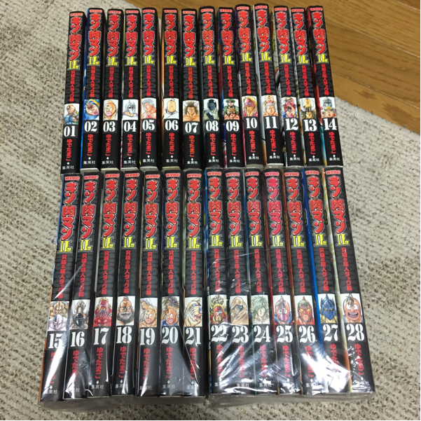 全巻初版 キン肉マンII世 究極の超人タッグ編 全28巻セット ２世 二世 全巻初版 キン肉マンII世 究極の超人タッグ編 全28巻セット ゆでたまご