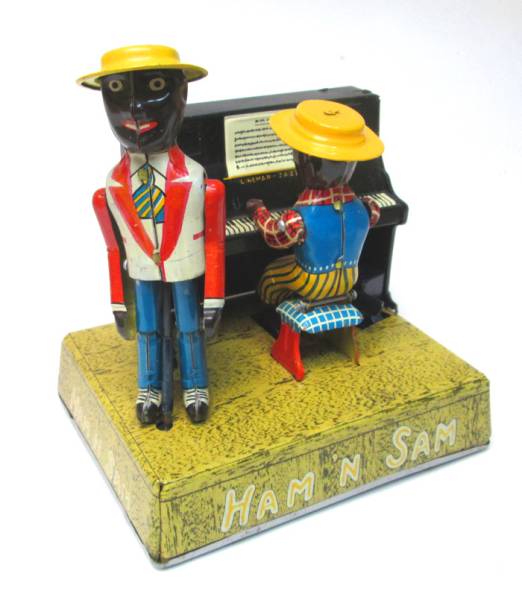 動画あり☆レア☆極美品！日本製ラインマー LINEMAR ハムアンドサム HAM&SAM ブリキ 完動品 北原照久 昭和レトロ ビンテージ アンティーク