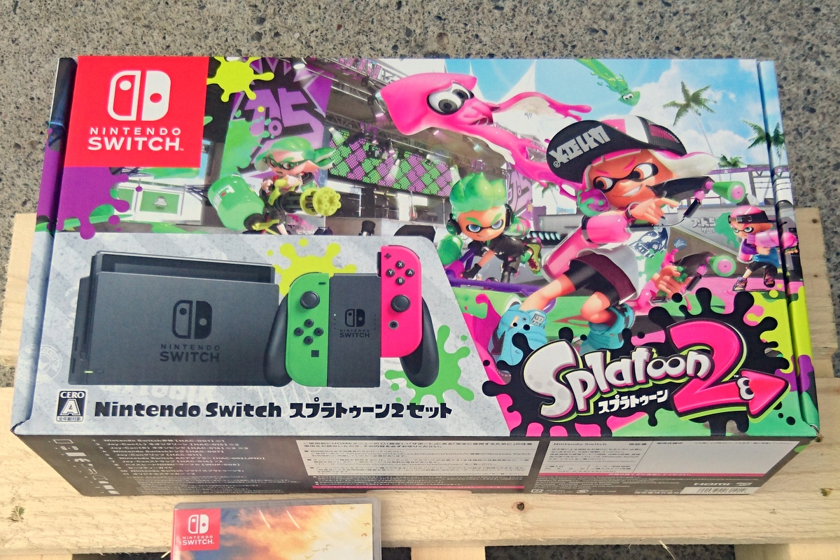【新品】Nintendo Switch ニンテンドースイッチ本体 スプラトゥーン2セット新品未使用未開封品