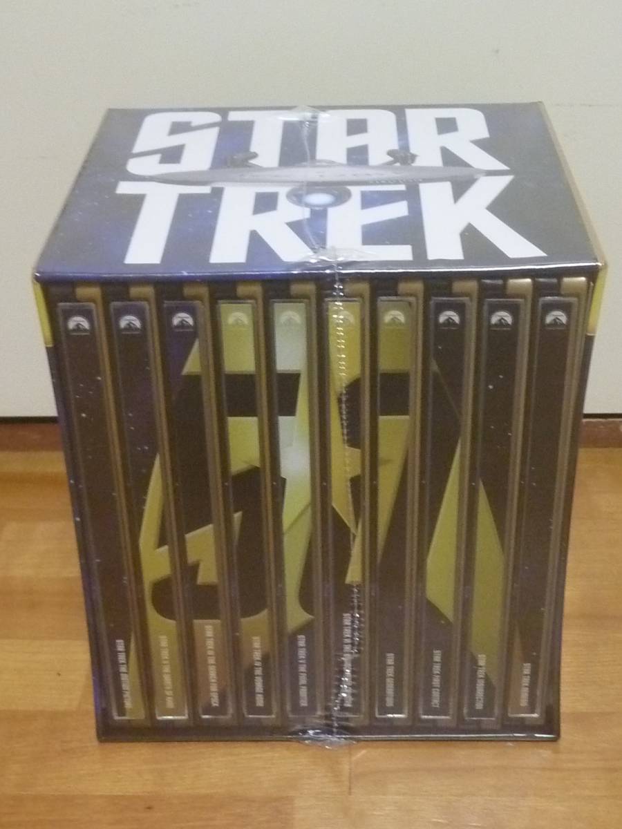 スター・トレック I-X 劇場版ブルーレイ50周年記念BOX スチールブック
