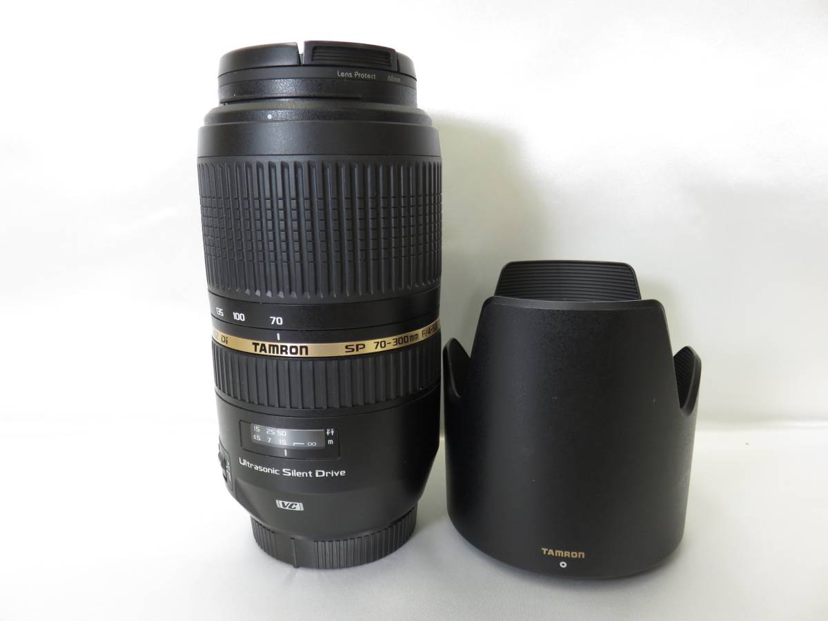 TAMRON 【中古美品】タムロンTAMRON SP 70-300mm F/4-5.6 Di VC A005 