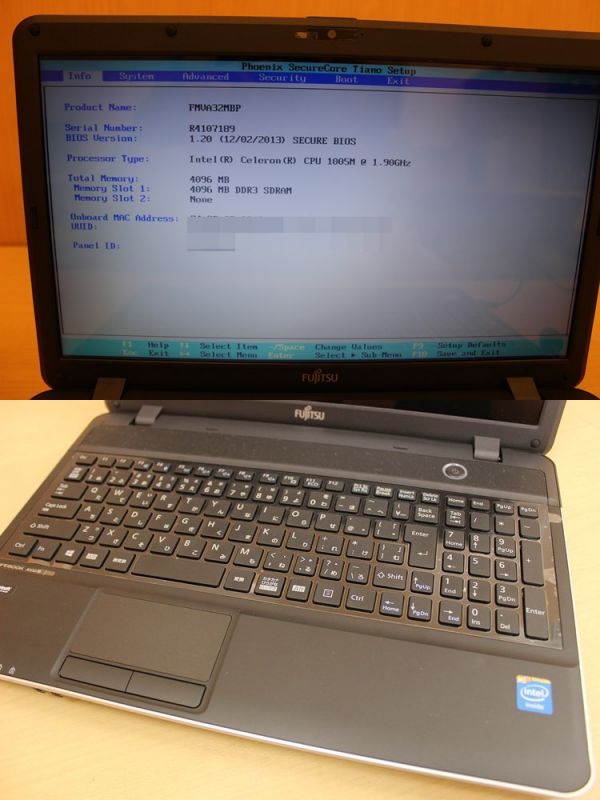 FUJITSU AH32/M パソコン 富士通 FUJITSU FMV LIFEBOOK AH32/M