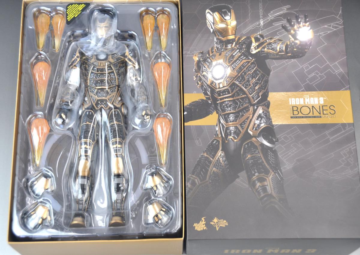 Iron Man ホットトイズ 0 Movie Masterpiece Mark 1 Bones アイアン 