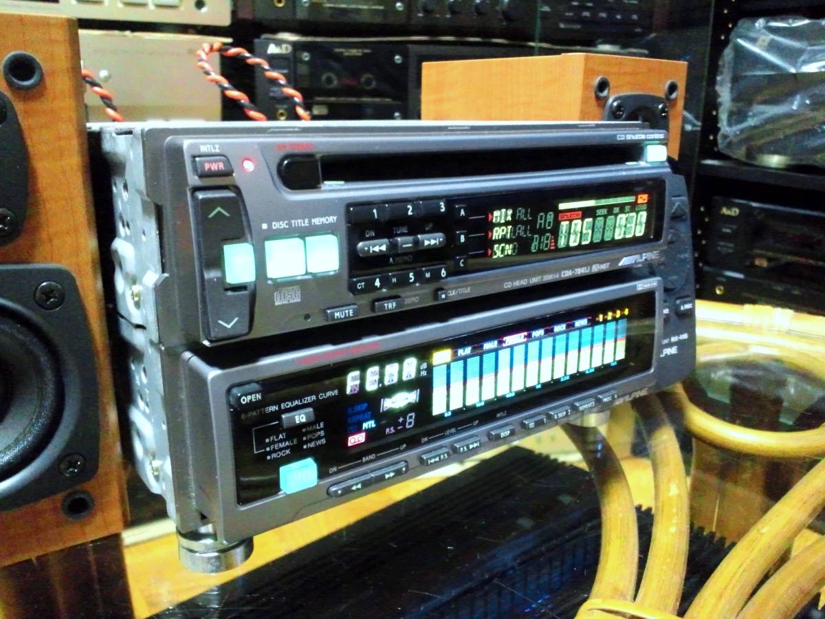 CD CDA-7841J ALPINE unit アルパイン CAR VINTAGE GA61 GZ10 GX71