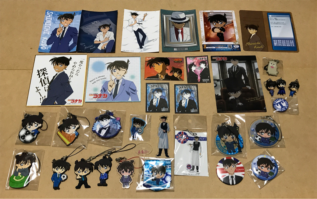 名探偵コナン 江戸川コナン＆工藤新一 グッズセット 名探偵コナン 工藤新一 グッズセット 名探偵コナン 江戸川コナン＆工藤