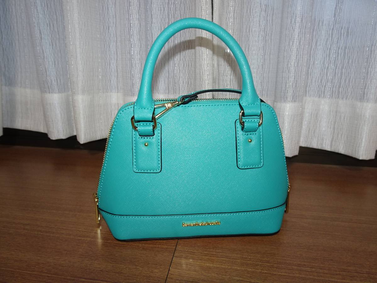サマンサタバサ　2WAYハンドバッグ　エメラルドグリーン　新品