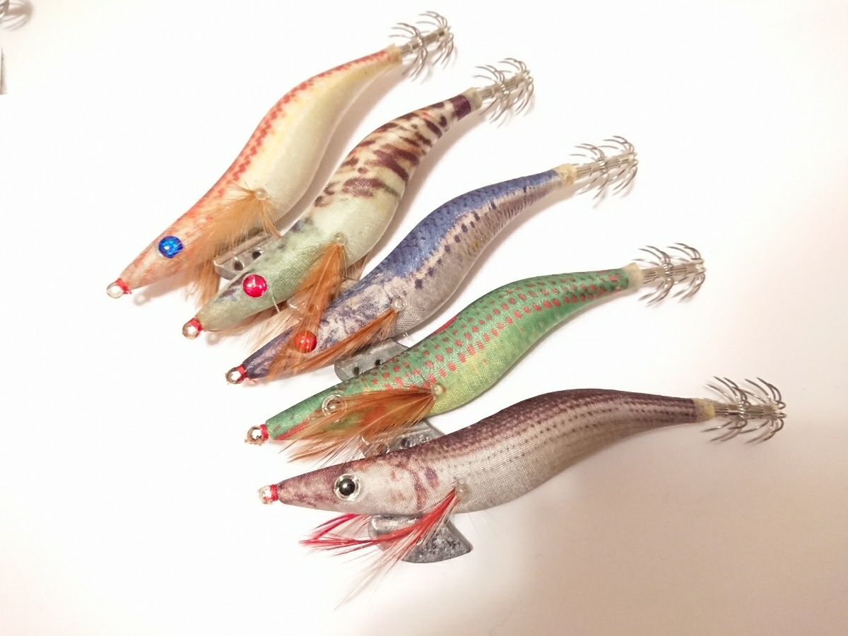 秋イカシーズン到来！ エギ 25個 セット 3.5号 2号 餌木 エギング