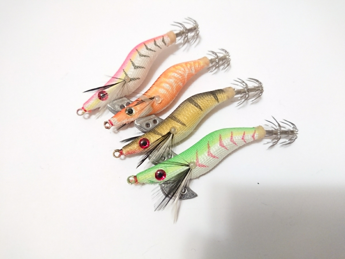 秋イカシーズン到来！ エギ 25個 セット 3.5号 2号 餌木 エギング