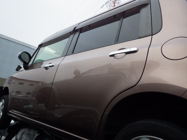 82056■ HE22S ラパン 左 リアドア 左後ろ　 ドアパネル　ZSL ブロンズ