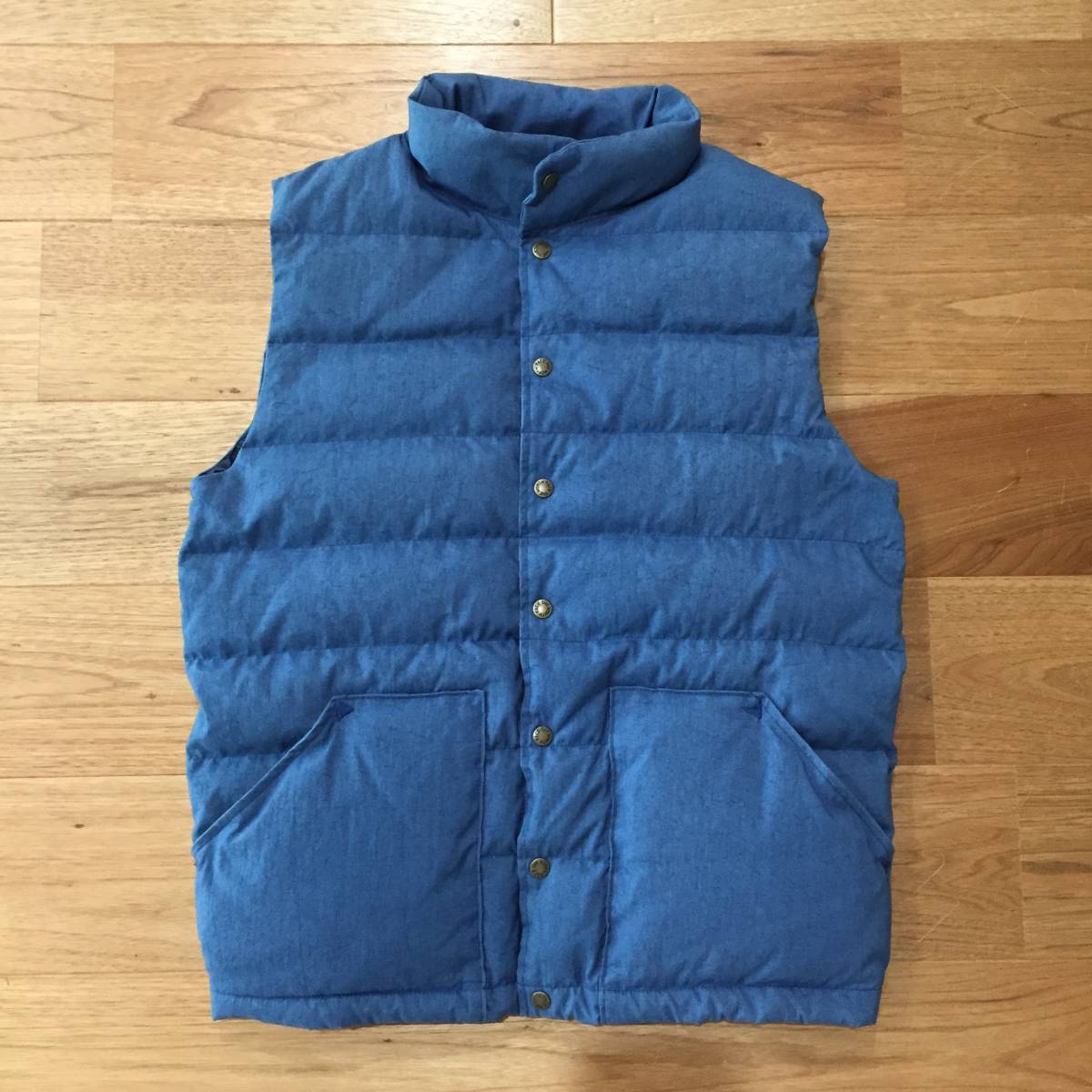 ノースフェイス パープルレーベル Indigo Dyed Down Vest S ND2452N
