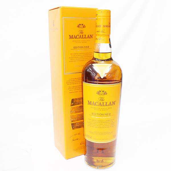 MACALLAN マッカラン エディション No.4（限定品 箱付き）700ml