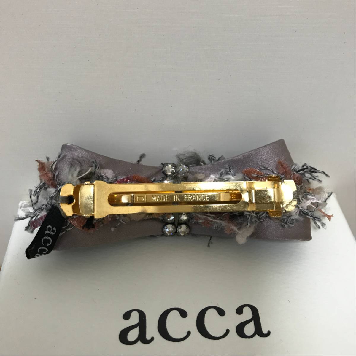 ACCA | ブリジットリボンバレッタ リボンバレッタ バレッタ acca