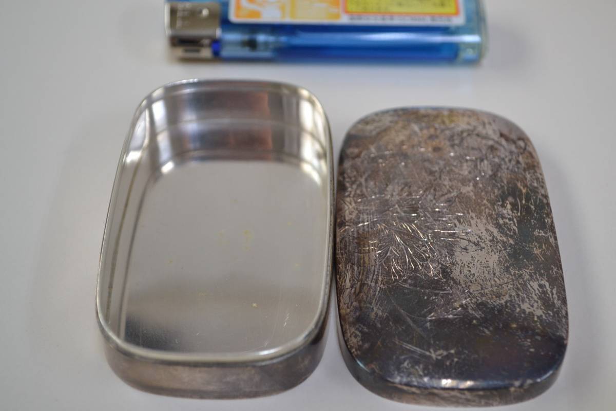 小物入れ D24)純銀 箱 小箱 重さ74.68g 公式通販 - 三越製 Yahoo