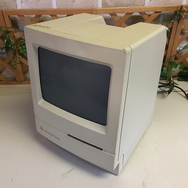 送1000円】Apple Macintosh Classic 筐体から音がするJUNK